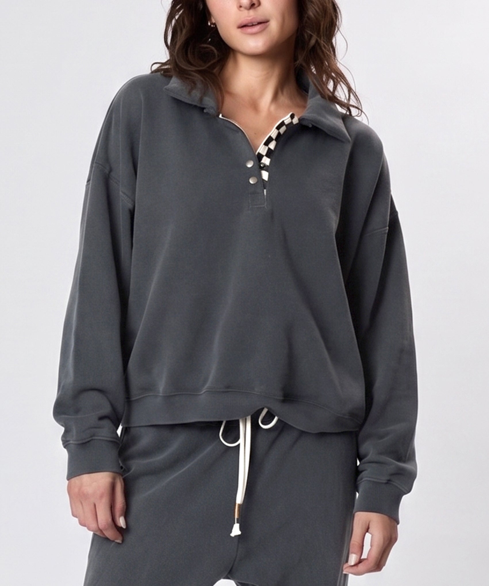 Hughes Polo Sweatshirt LS CB