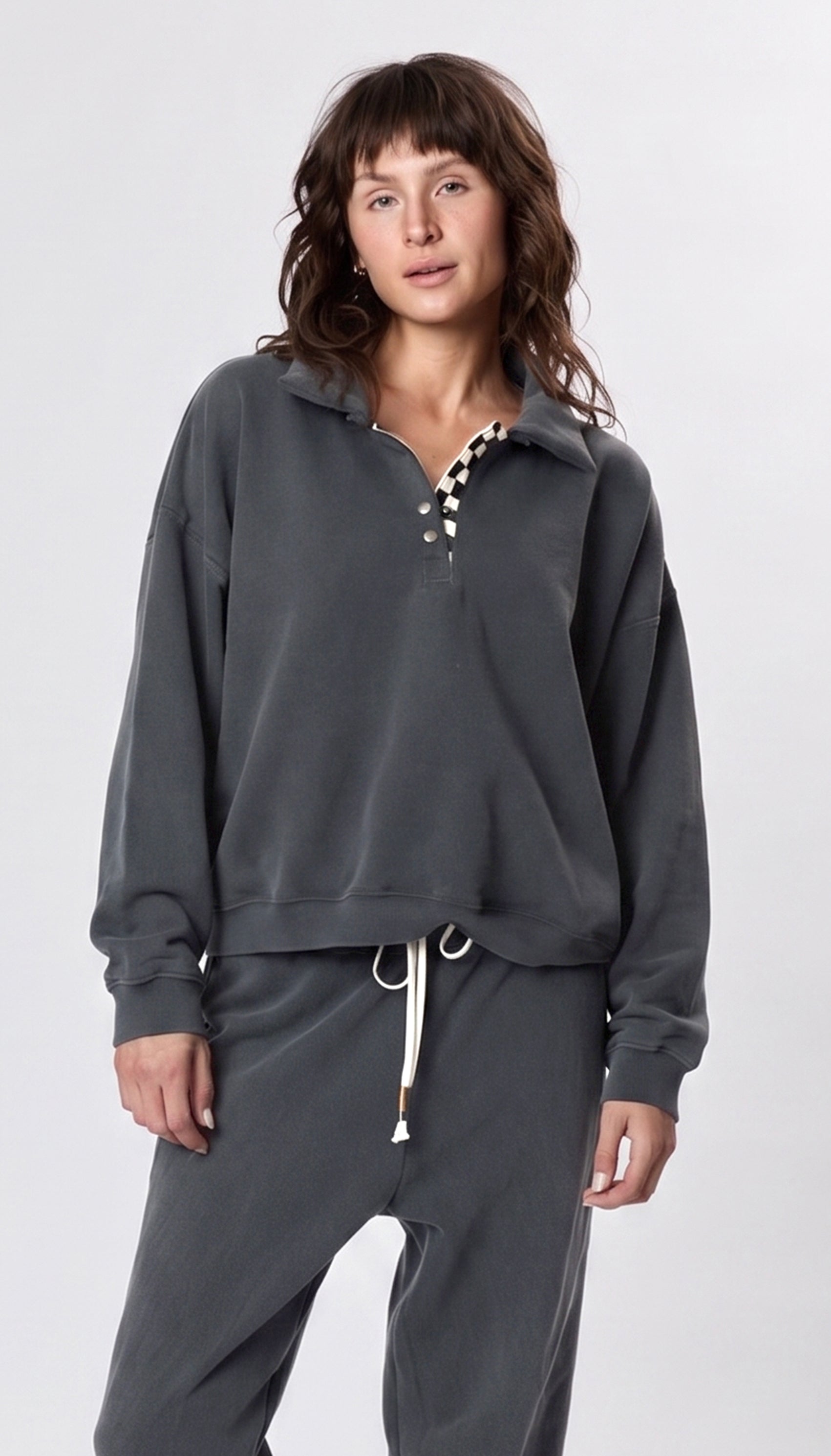 Hughes Polo Sweatshirt LS CB