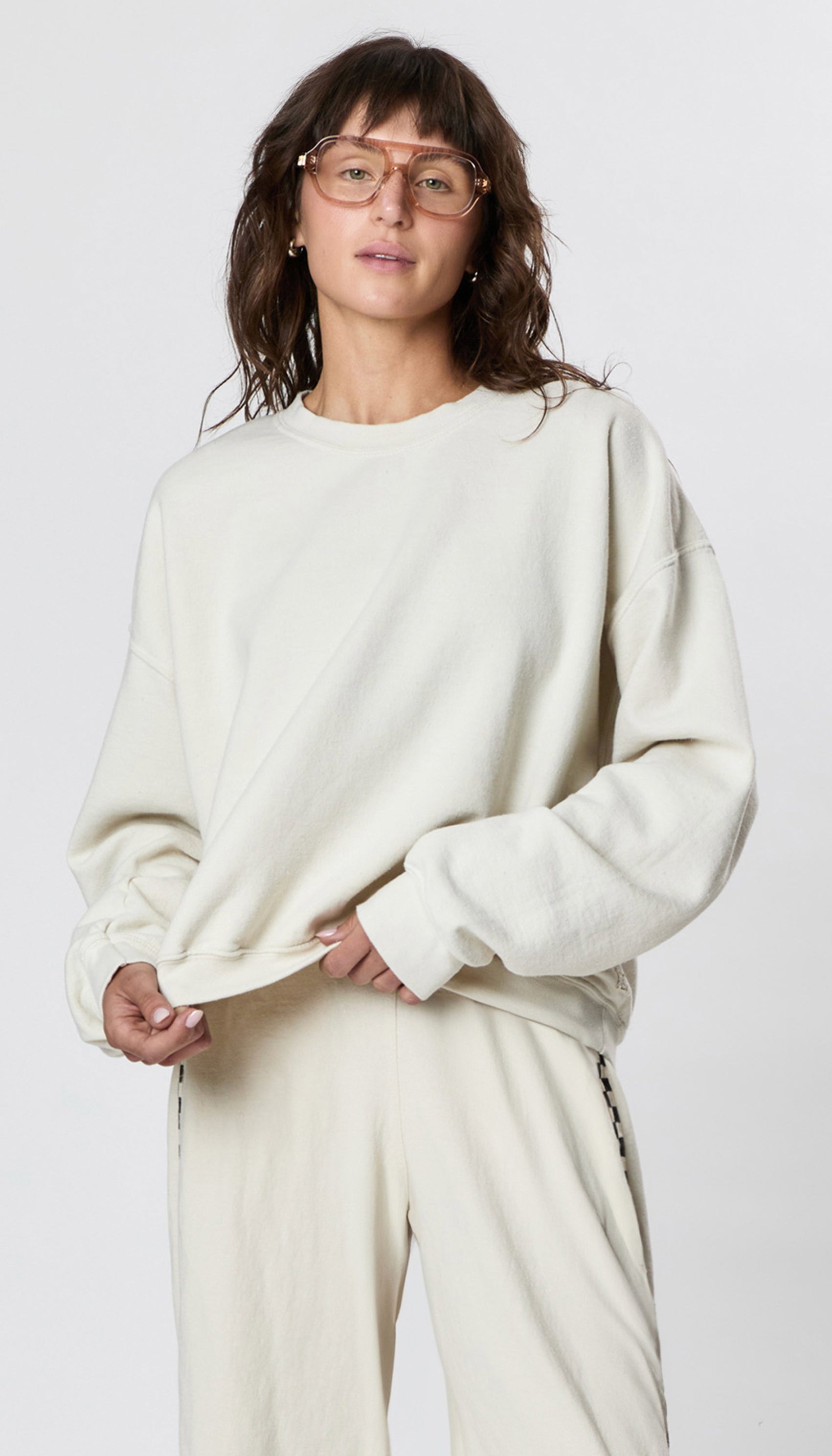 Studio L/S Shorty Sweatshirt