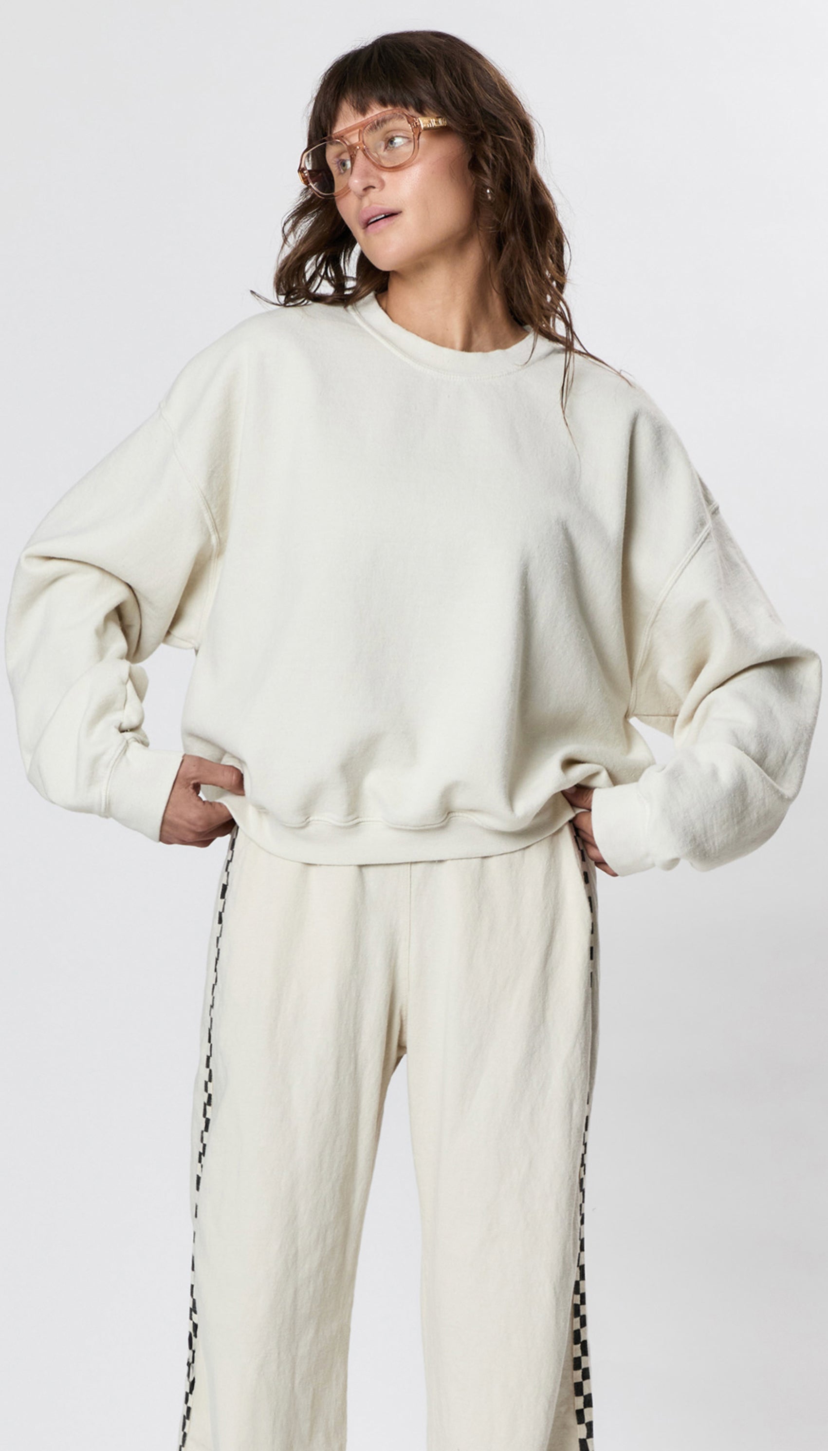 Studio L/S Shorty Sweatshirt