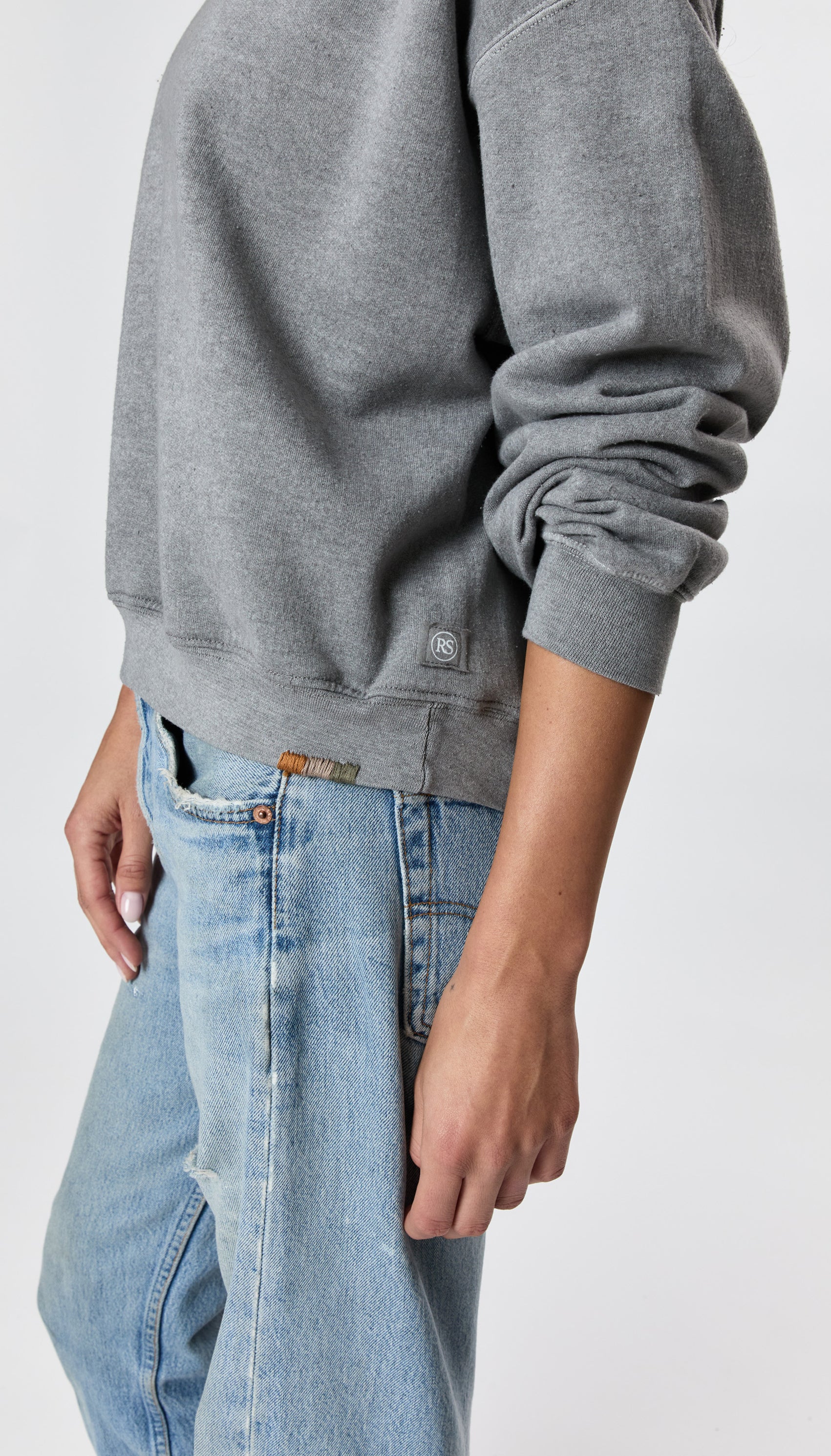 Studio L/S Shorty Sweatshirt