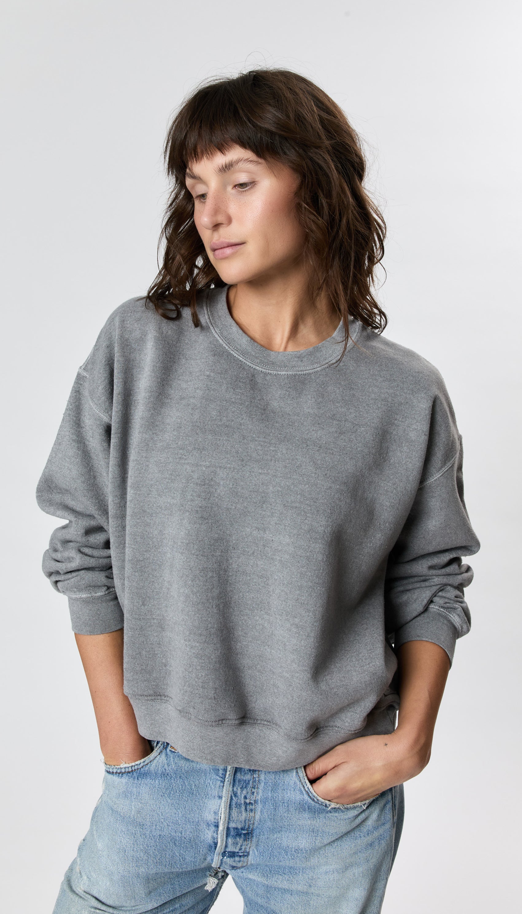 Studio L/S Shorty Sweatshirt