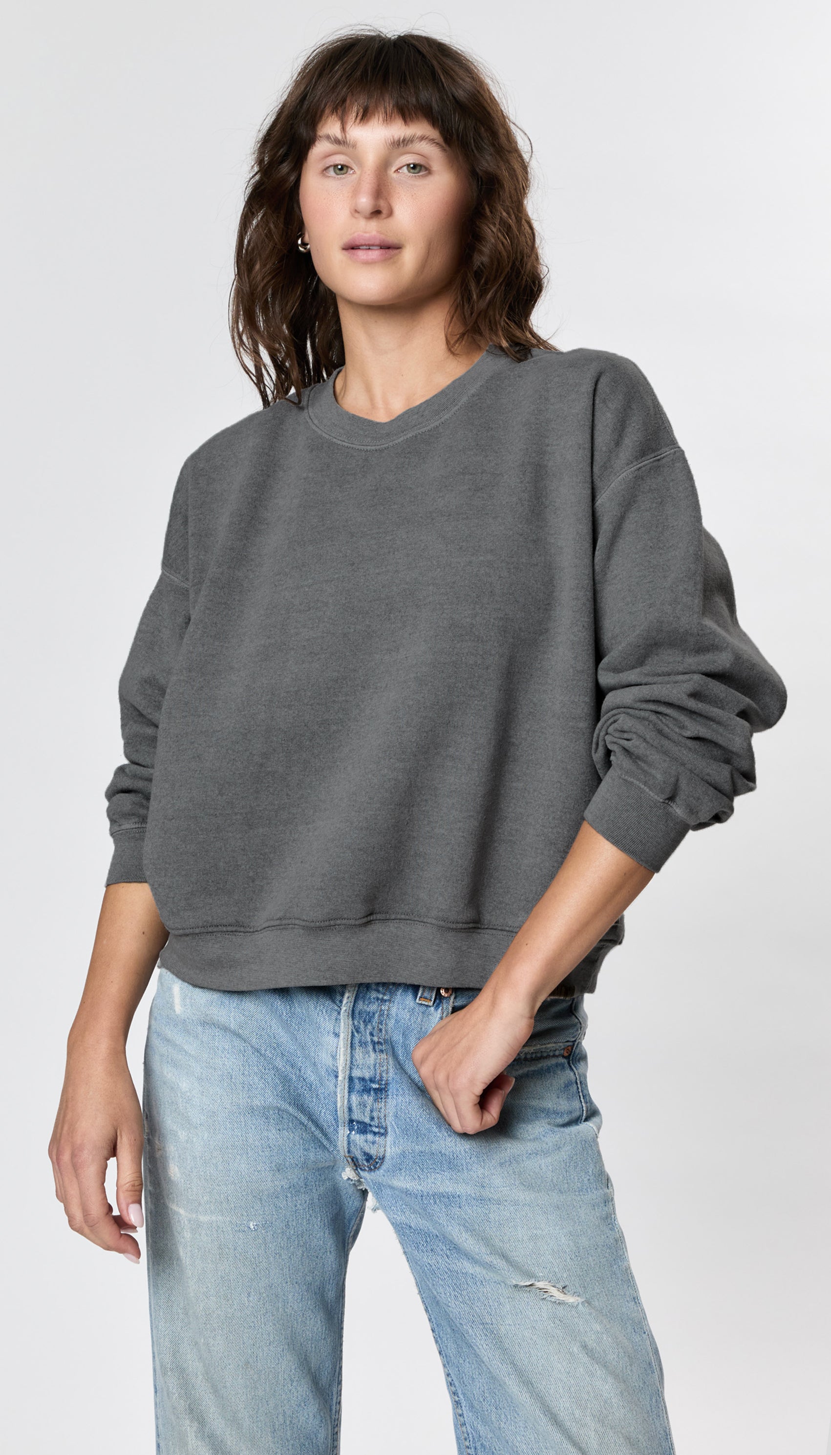 Studio L/S Shorty Sweatshirt