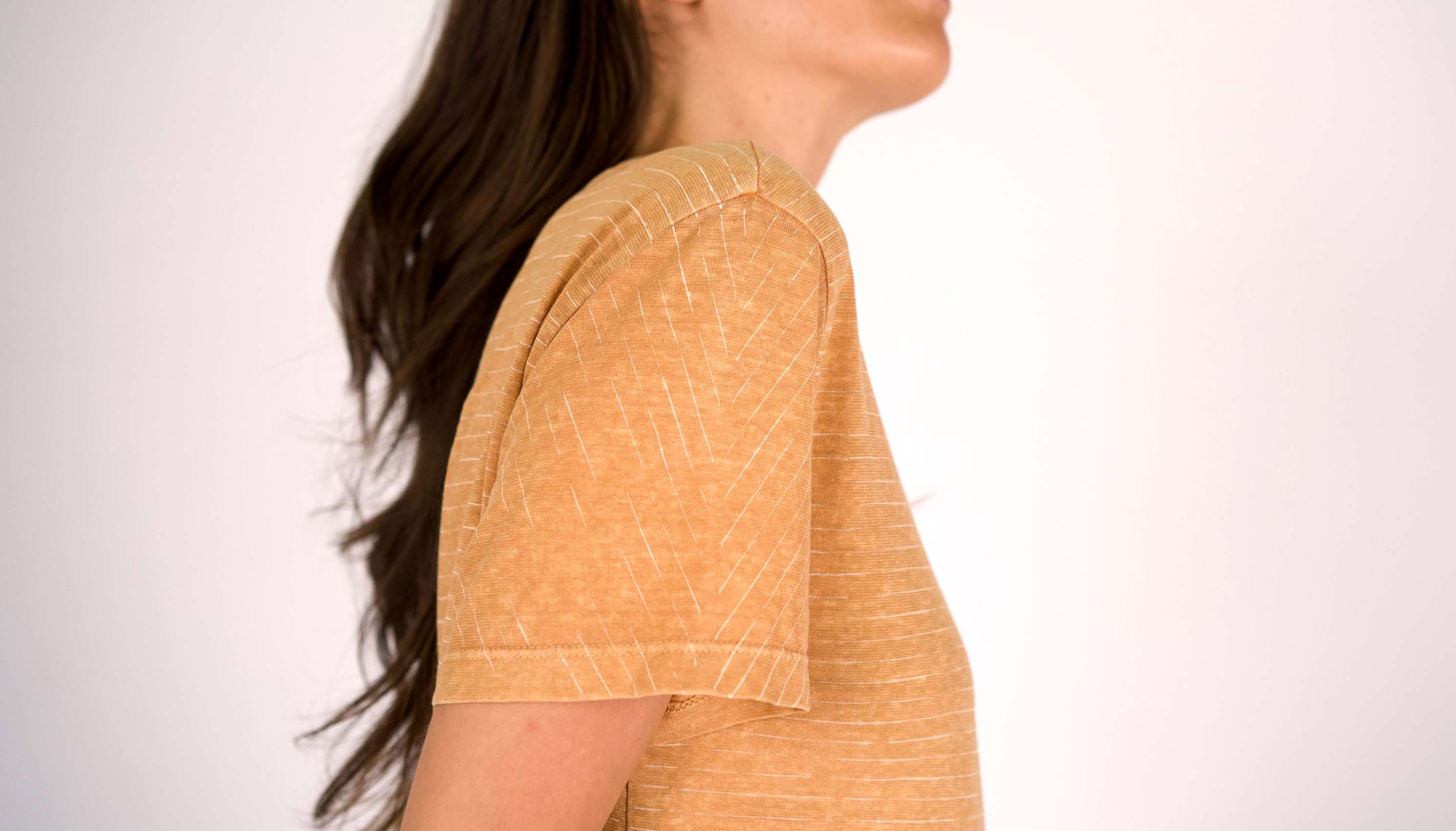 Hemp Mod Tee Stripe
