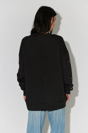 Ragabond Stud Flower Pullover