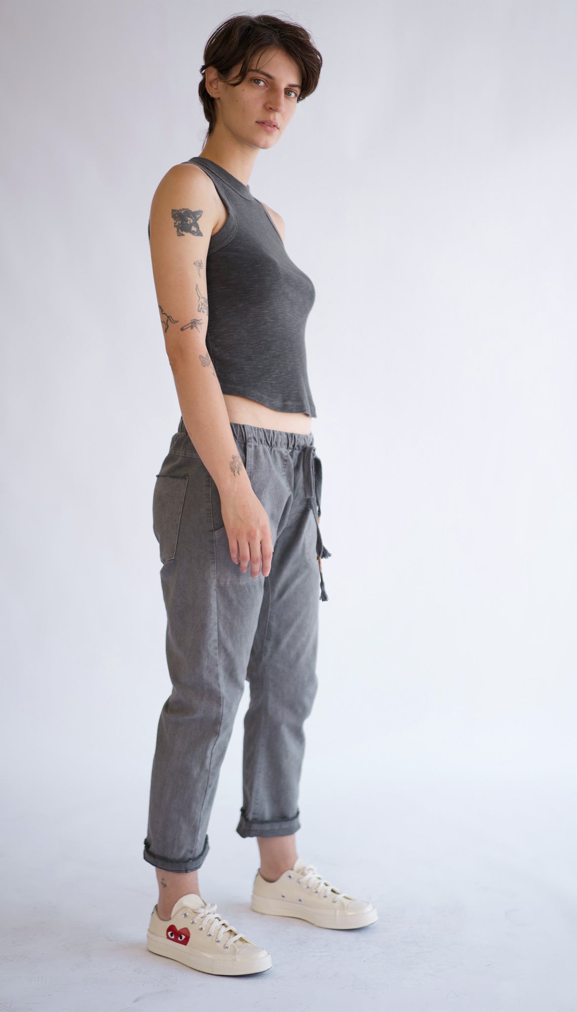 Freddy Muscle Tank - Washed Black