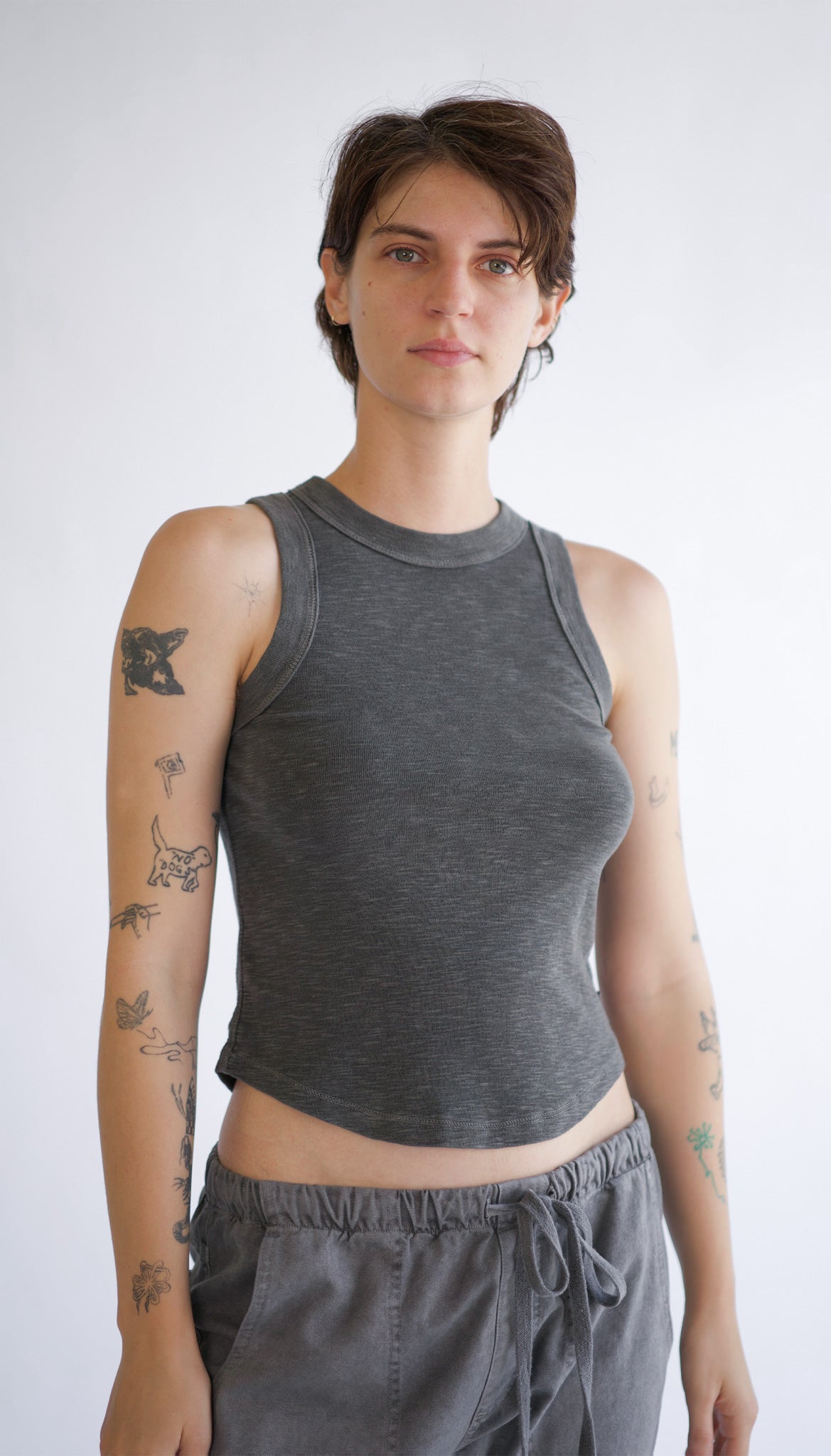 Freddy Muscle Tank - Washed Black