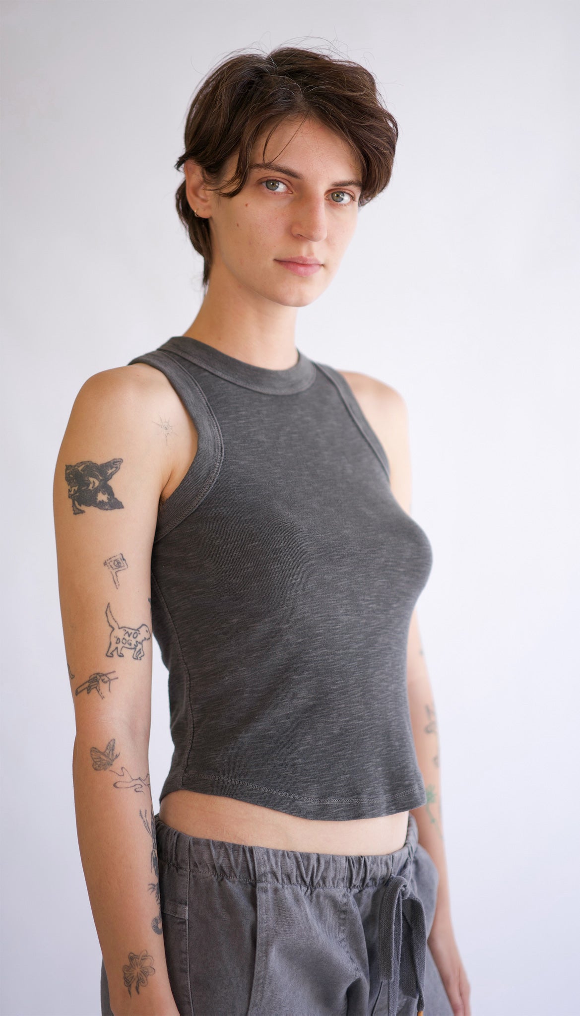 Freddy Muscle Tank - Washed Black