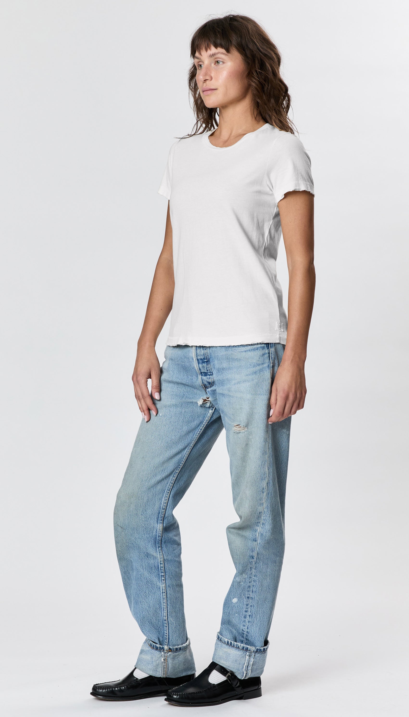 Lé Distress Tee