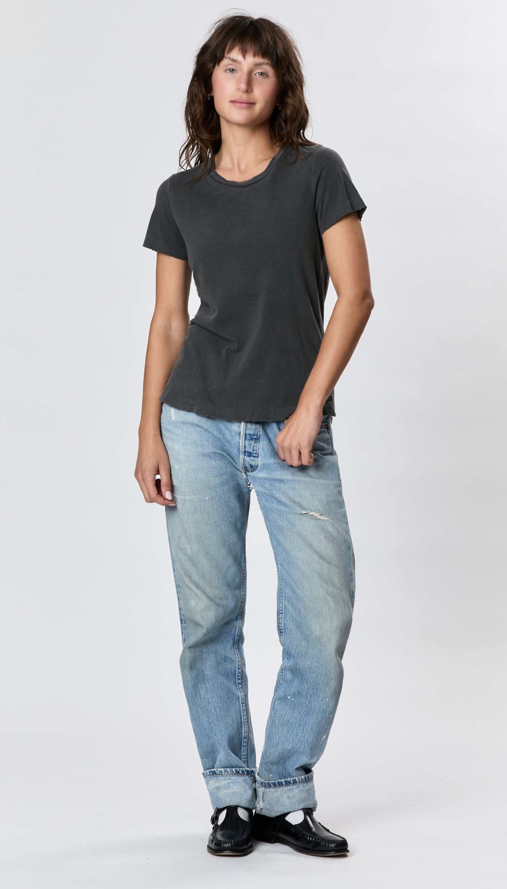 Lé Distress Tee